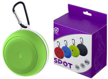Активная акустика Perfeo Spot PF-BT-ST-BL синяя (Bluetooth, FM, MP3 microSD, AUX, 3 Вт, 500 mAh)